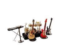 HJKLBGT Estatuas De Instrumentos Musicales Profesionales Guitarras Clásicas Y Folclóricas Pipas Erhu Modelos De Carro Adornos De Instrumentos Musicales(18)