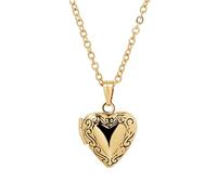 HJLJKG 925 Sterling Silver Heart Locket Necklace For Women, Shape Photo Pendants Pendant Necklace, Picture That Holds Pictures