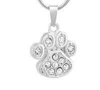 HJLJKG 925 Sterling Silver Necklace For Women, Colorful Big Glass Aesthetic Jewelry, Heart Necklace, Olivia Red