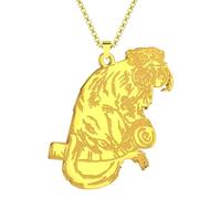 HJLJKG accessories 925 Sterling Silver Women And Men, Animal Necklaces, Cage Charm, Necklace For Girls, Monkey King Pendant Birthday Gift