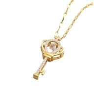 HJLJKG Accessories Key Necklace For Women and Men, Key of Life Necklace, Key Necklaces For Women, Lock and Key Necklace, Skeleton Key Necklace, Heart Key Necklace