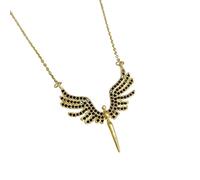 HJLJKG accessories Wings Pendant Necklaces Women Jewelry - Guardian For Girls, Sterling Silver Angel Necklace