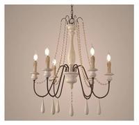 HJLJKG American Country Classic Style Living Room Chandelier Bedroom Aisle Chandelier Retro Home Decor,Wall Lamp