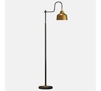 HJLJKG American Floor Lights for Living Room Metal Lamp Shade Adjustable Gooseneck Reading Lamp Floor Lights for Hallway Pedal Switch/MAX for Bedroom Living Room Study Room