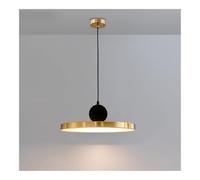 HJLJKG American Industrial Gold Pendant Chandelier for Kitchen Island, 3000K Warm Decorative Lighting Fixture for Restaurant and Bar(36W)
