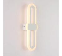 HJLJKG American Retro Fixture Wrought Iron Bedroom Lighting Wall Sconces Living Room Wall Lamp 15W LED Wall Lantern Home Interior Wall Light Fixtures for Study Room Restaurant(White,3000K)