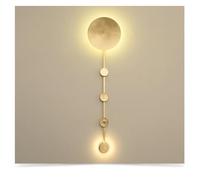 HJLJKG Art Deco Postmodern Gold Copper Wall,Wall Lamp
