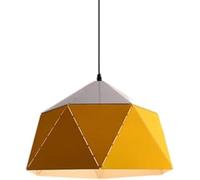 HJLJKG Chandelier, Color Chandeliers Room Ceiling Light Geometric Pendant Light Fixture, Creative Combination Pendant Shade for Bar Counter Restaurant Lighting Fixture(Yellow)