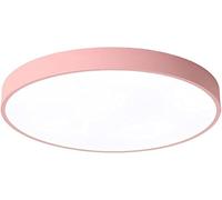 HJLJKG Chandelier, Color Flush Mount LED Ceiling Light Adjustable 3 Color Light Ceiling Lamp Easy To Install Lighting Fixture Circle Lighting Flat Light for Bedroom, Study, Restaurant,