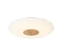 HJLJKG Chandelier, Creative Dimmable LED Ceiling Lamp Round Gypsophila Ceiling Light Ultra-Thin Energy-Saving Interior Decoration Lamp Flush Mount Fixture Easy Installation Used in Bedroom(57cm)