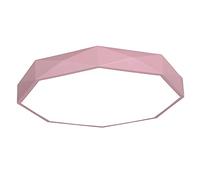 HJLJKG Chandelier, Creativity Saving Ceiling Light Adjustable Dimmable Ceiling Ligh Easy to Install Lighting Fixtures for Bedroom, Living Room and Dining Room(Pink,50cm)