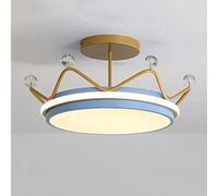 HJLJKG Chandelier, Crown Shape Nordic Creative Flush Mount Ceiling Light White Light 6000K is Not Adjustable Ceiling Lamp High Light Transmittance Acrylic lampshade Ceiling Lights Home Lighting