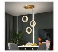 HJLJKG Chandelier Crystal Villa Duplex Building - Spiral Staircase Light Ring Long Pendant Light Loft Lamp,Wall Lamp