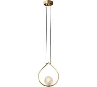 HJLJKG Chandelier, Nordic Pendant Lights Crystal Height Adjustable Pendant Lamps G9 Base Ceiling Light High-End Atmosphere Suitable for Farmhouse Coffee Shop Suspension Lamp