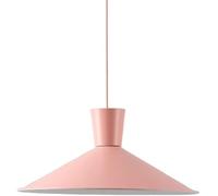 HJLJKG Chandelier, Pendant Light Nordic Extremely Ceiling Light Bedroom Atmosphere Hanging Light Creative Metal Pendant Shade, for Bar Counter Restaurant Lighting Fixture(Pink)