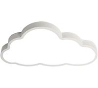HJLJKG Chandelier, Thin Cartoon Ceiling Lamp LED Cloud Ceiling Light Suitable for Children's Rooms Bedroom, Living Room Restaurant Kindergarten Maternity Shop(White,Stepless Light)