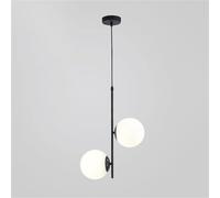 HJLJKG Chandellos de Pájaro Magic Bean Molecular, Llamada a la Mente de una Semilla, Diseno Sencillo con Capucha de Vidrio, Iluminación De Techo para Habitaciones del Dormitorio y Restaurante, Decora