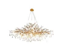 HJLJKG Crystal Chandelier Compatible with Living Room Lobby Large Luxury Cristal Fixtures Indoor Home Decor Hanging Lamps,Wall Lamp