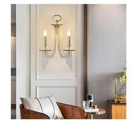HJLJKG Crystal Wall Lamps Lights Candle Wall Decoration Home Decor Room Interior Compatible with Living Room,Pendant Light