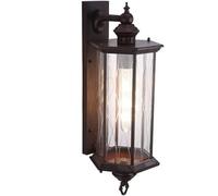 HJLJKG E27 Outdoor Wall Lamp Waterproof Outdor Wall with Glass Shade, Patio Wall Mount Porch Light for Garage, Patio, Hallway,20.8 in Decor Lamp