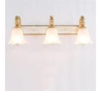 HJLJKG European Wall Light Copper Glass Wall Lamp European Antique Brass Wall Light ,Wall Lamp