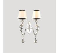 HJLJKG European Wall Light Post- Swan Crystal Wall Lamp European Bedroom Bedside Sconces Screw, Energy-Saving Lamp - Personality Home Decoration Wall Light,Wall Lamp