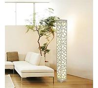 HJLJKG Floor Lamp Floor Lamp Made in Turkey White Solid Wood Lamp Stand Light Lampadaire Offices Kitchen Living Room (Body Color : White)