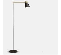 HJLJKG Floor Lamp Floor Lamp, with Shade, Black Standing Light