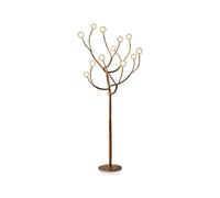 HJLJKG Floor Lamp Lámpara de Pie Imitation Wood Branches Floor Lamp with Glass Shade Nordic 12 Heads Standing Lamp Decorative Resin Living Room Lamp for Indoor Oudoor Decoration Reading
