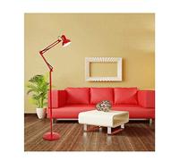 HJLJKG Floor Lamp Lámpara de Pie Long Arm Floor Lamp 12W Minimalist Angle Adjustable Reading Lamp Vertical Dimmable Metal Standard Lamp for Bedroom Study Room Living Room Reading