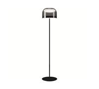 HJLJKG Floor Lamp Lámpara de Pie Nordic Floor Lamp 14w/24w Glass Reading Standing Light Sturdy Base Tall Pole Lamp with On/Off Footswitch for Living Room Bedroom Office Study Reading