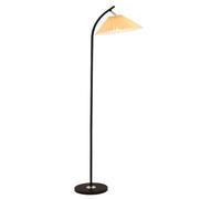 HJLJKG Floor Lamp Pleated Floor Lamp Living Room Bedroom Bedside Study Lamp Sofa Iron Lamps Down Floor