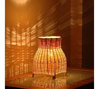 HJLJKG Floor Lamp Weave Garden Living Room Bedside Sleepy Night Light Creative Energy Saving Small Table Lamp