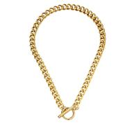 HJLJKG Flower Toggle Necklace For Women, 925 Sterling Silver Charms Clasp Choker Shell Inlay Paperclip Chain - Circle, Heart Pendant