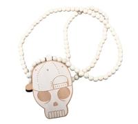 HJLJKG for Men, 925 Sterling Silver Goat Head Hip Hop Skull Skeleton Pendant Memento Mori Necklace, Pirate Locket