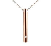 HJLJKG Girls Accessories 925 Sterling Silver Dog Urn Necklace For Women and Men, Glass Bottle Tube Keepsake Pendant Vial Memorial Cylinder Pet Ash Urn, Urns Ashes Large,