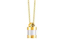 HJLJKG Girls Accessories 925 Sterling Silver Dog Urn Necklace For Women and Men, Glass Bottle Tube Keepsake Pendant Vial Memorial Cylinder Pet Ash Urn, Urns Ashes Large,