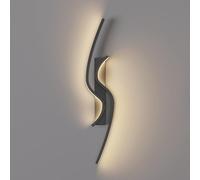 HJLJKG Hallway LED Light 3 Color Mode Long Strip Linear with Acrylic LampShade, Bathroom Bedroom Bedside Living Room Wall Lamps Indoor Lighting Fixture