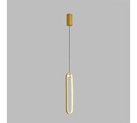 HJLJKG Hanging Lamp, 18W Single Or Double Head Pendant Light LED Chandelier Minimalist LED Hanging Lamp - Suspension Lighting - Lighting Decoration Compatible with Dining Room Bedroom Kitchen Island