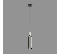 HJLJKG Hanging Lamp, Crystal Full Copper MI-NI Chandelier LED Tri-Tone Light - Single Head Long Line Ceiling Lamp Bedroom Bedside Porch Decoration Suspended Chandelier Adjustable(A,A)