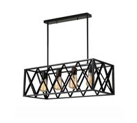 HJLJKG Industrial Chandelier V-intage Loft Bar Restaurant Shop Internet Cafe Light Clothing Chandelier,Wall Lamp