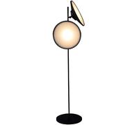 HJLJKG Industrial Floor Lamp, Standing Lamp with 2 Adjustable Heads, Hardware Pole Reading Lamp for Living Room/Bedroom/Office Decoration