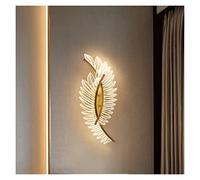 HJLJKG Lamps, Wall Lamp, Wall Lights Compatible with Home Living Room Bedroom Aisle Lamp Decoration Copper Wall Sconces Interior AC96V 260