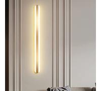 HJLJKG Lamps, Wall Light Iron Wall Sconces Long Strip Wall Lantern - Wall Light Indoor Home Wall Lamp Wall Mounted Light Compatible with Living Room Bedroom Home Bedside Decor Lamp