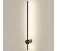 HJLJKG Lamps, Wall Light Wall Lantern Long Thin Tube Wall Lamp Copper Ceiling Wall Minimalist Wall Mounted Light Compatible with Bedroom Living Room Home Bedside Decor Lamp