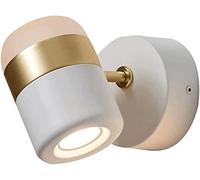 HJLJKG LED Wall, Creative Bedside Wall Lamp, Adjustable Hallway Wall Light, Indoor Rotatable Angle Wall Lamp (Color : White)