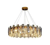 HJLJKG Luxury Crystal Chandelier Glass Pendant Light Home Decor Living Dining Room Hanging Lamps,Wall Lamp