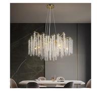 HJLJKG Luxury Minimalist Crystal Ceiling Chandelier Compatible with Home Living Room Bedroom Study Indoor Decor,Wall Lamp