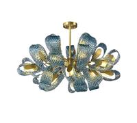 HJLJKG Minimalist Style Living Room Chandelier, All Copper Bedroom, Dining Room, Sample Room, Art fixtures,Wall Lamp