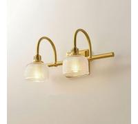 HJLJKG Mirror Light Wall Vanity Light Fixture Bathroom Fixture, Makeup Mirror Front Lamp with Glass Shade, Bath Vanity Wall Lamps,Wall Lamp